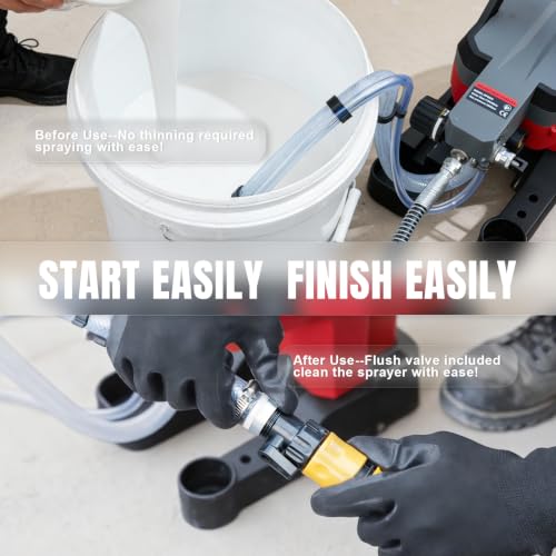 AEROPRO Tools 750W Airless Paint Sprayer for House Painting, 3000PSI