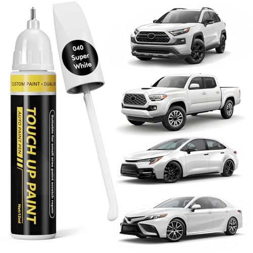 ((040 Super White Touch Up Paint for Toyota - color: Super White (040)