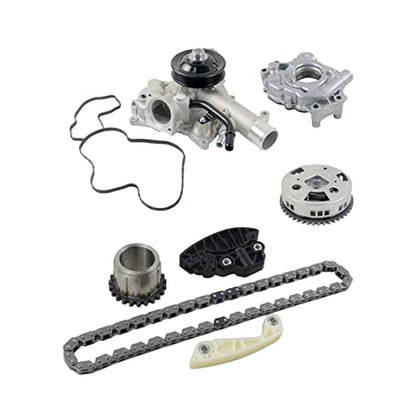 MDS Lifters Camshaft Kit Oil & Water Pump Kit Replacement for 2009-2018 Dodge Ram 1500 5.7L HEMI Engine Overhaul Kit 53022263AF 53021726AE 53021622BH 53022192AE
