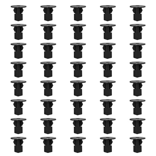 Liner Front Spoiler Trim Panel Shield Retainer Fastener, 40PCS