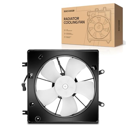 Torchbeam Engine Cooling Radiator Fan Assembly Compatible with Acura TL 2004 2005 2006 2007 2008 Electric Radiator Cooling Fan Kit Replacement 620-248 - size: 2003-2007 Accord 3.0L GAS