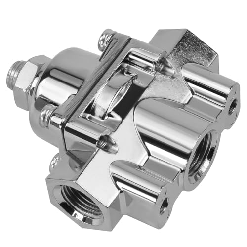 12-804 Adjustable Fuel Pressure Regulator With Gauge