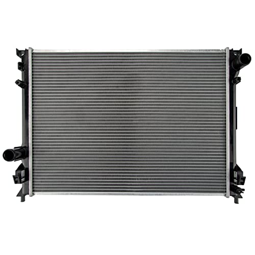 CU13157 Assembly Aluminum Core radiator Compatible with 2009-2023 300 2009-2023 Challenger 2009-2017 Charger 2022-2023 Charger (w/Standard Duty Cooling) - style: CU13157