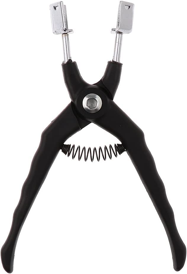 Relay Puller Pliers，Heavy Duty Automotive Relay Fuse Installation Remover Pliers Car Puller Straight Jaws Black Color - Spring Loaded