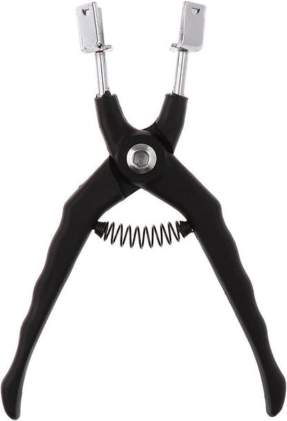 Relay Puller Pliers，Heavy Duty Automotive Relay Fuse Installation Remover Pliers Car Puller Straight Jaws Black Color - Spring Loaded