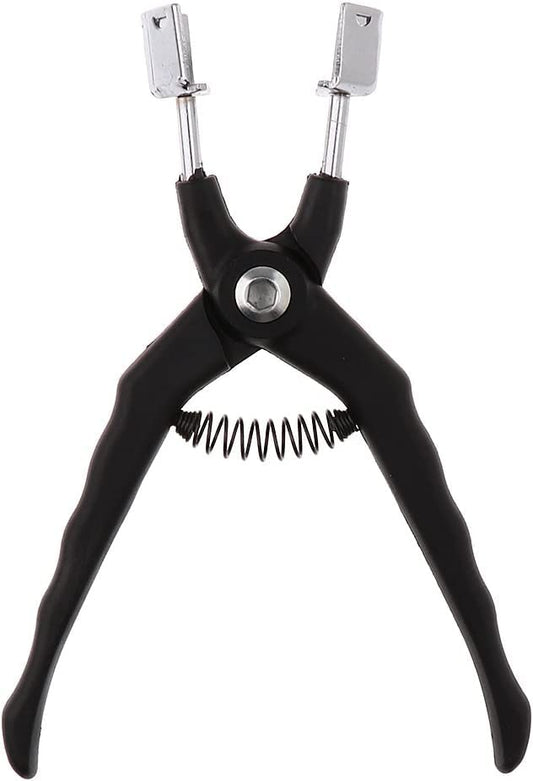Relay Puller Pliers，Heavy Duty Automotive Relay Fuse Installation Remover Pliers Car Puller Straight Jaws Black Color - Spring Loaded