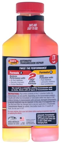Bar's Leaks High Mileage Transmission Repair-It, 16.9 Fl Oz - size: Pack of 1