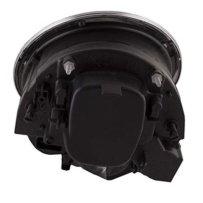 PERDE Compatible with Mini Cooper Black Headlight Set Halogen Left Driver Right Passenger Pair