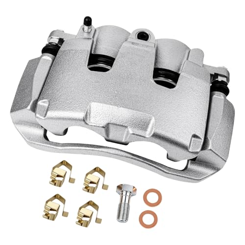 cciyu Front Left Disc Brake Caliper Assembly 18B5009 With Bracket - size: Front Left[18B5009]