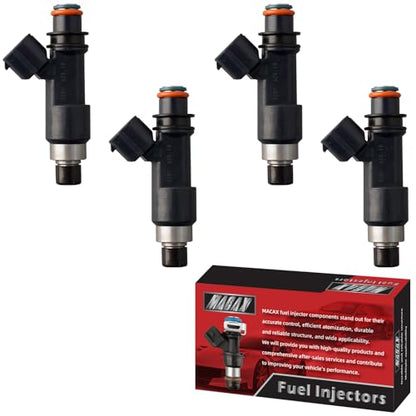 Set of 4 Fuel Injectors 1465A051 FJ868 Replacement - size: FJ868