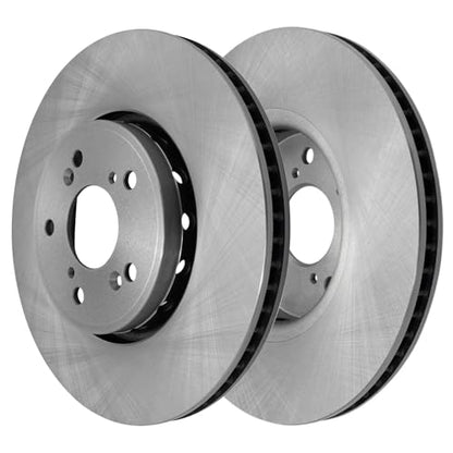 Detroit Axle - 4pc Brake Rotors for 2013-2018 Acura RDX - size: 4R53268/KIT