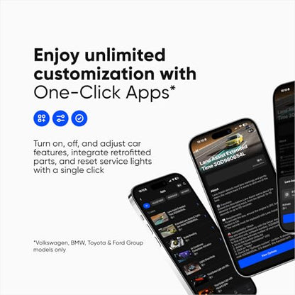 OBDeleven 3 Ultimate Professional Code Reader OBD2 Bluetooth Diagnostic Scan Tool Fault Reader (Android and iOS) - color: OBDeleven 3 Ultimate Pack