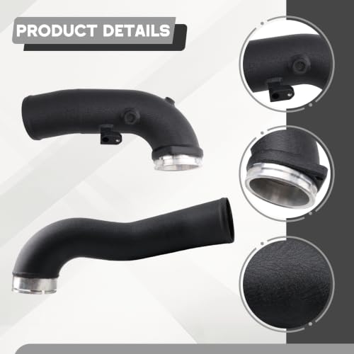Charge Pipe For 2017+ B58 G20 G22 A90 Supra 3.0T Gen2 Aluminum - size: 2017+ BMW B58 3.0T GEN2 G20/G22/A90
