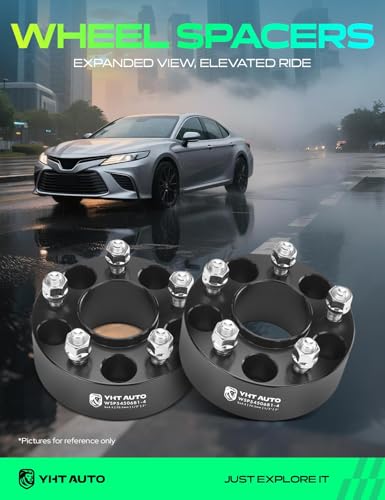 YHTAUTO 5x4.5 Hub Centric Wheel Spacers 2 Inch for Ford, Lincoln - size: 2 Inch Thickness, style: 4 PCS
