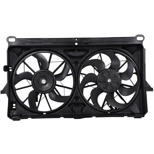 SCITOO 620653 Radiator Condenser Cooling Fan Assembly for Chevrolet & GMC