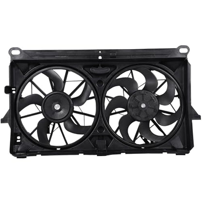 SCITOO 620653 Radiator Condenser Cooling Fan Assembly for Chevrolet & GMC
