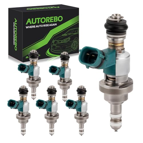 Fuel Injectors Set of 6 Compatible with Lexus GS300 2006 3.0L, IS250 2006-2015 2.5L V6# Replace FJ764 2320939055B0 2320939056B0 2320939057B0 845-12102 - size: 764