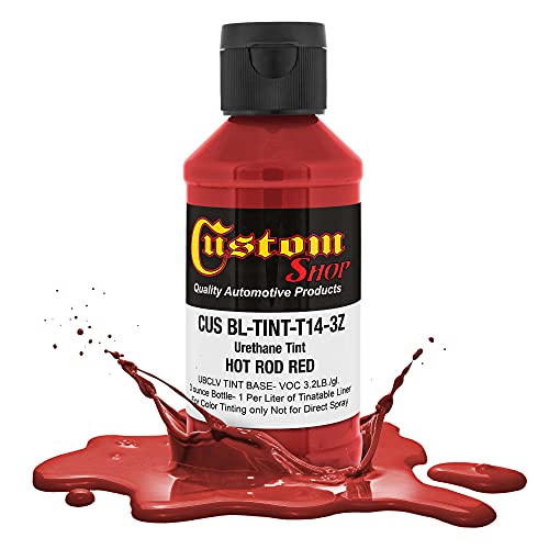 Custom Coat 3 Ounce, Hot Rod Red, Bed Liner Tint Concentrate - color: Hot Rod Red, size: 3-Ounce (Pack of 1)