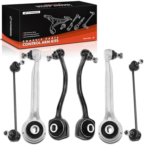 A-Premium 6Pcs Front Suspension Kit, Upper & Lower Rearward Control Arm - style: 6Pcs Kit