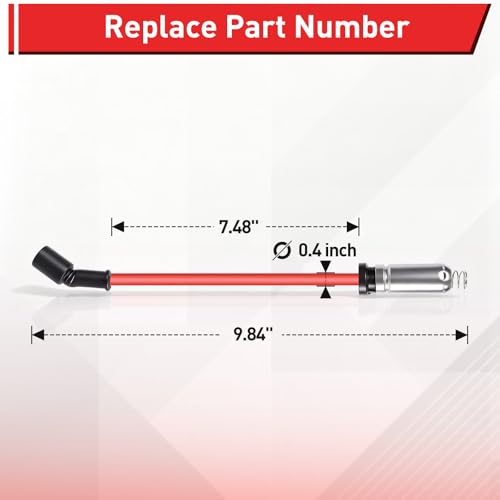 High Performance Spark Plug Wires Compatible Chevy GMC Cadillac V8