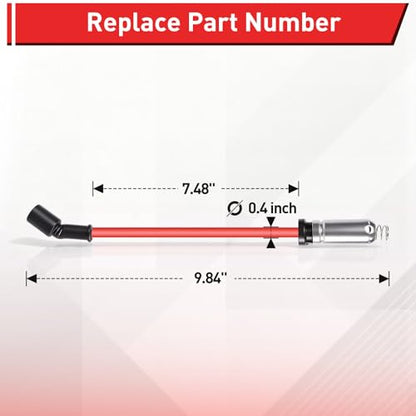 High Performance Spark Plug Wires Compatible Chevy GMC Cadillac V8