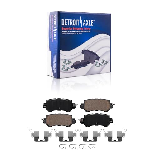 Detroit Axle - 10pc Brake Kit for 2013 2014 2015 Mazda CX-5 - size: 10PR53191/kit