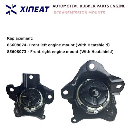 85608074 85608073 Front Left Right Engine Mount Hydraulics Compatible with 2019-2023 Cadillac Escalade Chevrolet Tahoe GMC Yukon XL 5.3L 6.2L Replacement 3585 3586 2pcs XINEAT - size: 2019-2023 Chevrolet Tahoe