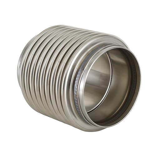 3" ID Exhaust Flex Bellows T304 Stainless Steel Length 4" Flex Joints and Connectors - size: 3" X 4"
