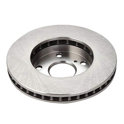 TRQ Front and Rear Brake Pad and Rotor Set Ceramic Vented Solid Rotors - style: BKA11815