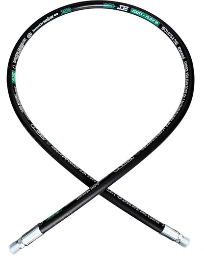 Heroson15611-08-08RW Hydraulic Hose Assembly 1/2 ”,Hydraulic Hose with male NPT X male NPT,3988PSI,36 ”Long,Black - size: 15611-08-08RW-36in