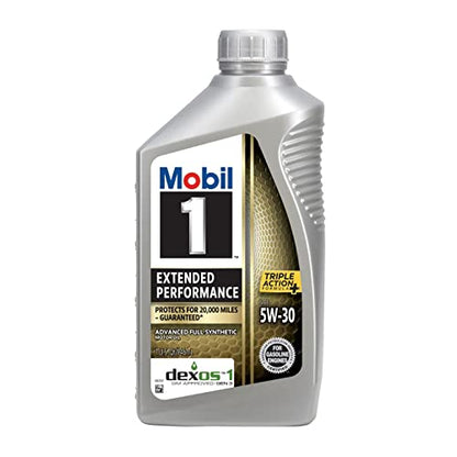 Mobil 1 98KE65 5W-30 Extended Performance Synthetic Motor Oil 1 Quart - size: 1 Quart