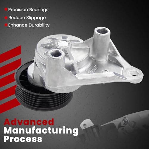 Belt Tensioner Assembly & Pulley Fit for:-Chevy for:-GMC Silverado - size: 38158
