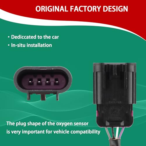 O2 Oxygen Sensor Heated Air Fuel Ratio Compatible with Kohler 25 418 07-S Engine 2541807 2541807-S CH18 CH20 CH22 CH23 CH25 CH620 CH640 CH670 CH680 and CH730 Replace# 25 418 07-S - size: 25 418 07-S