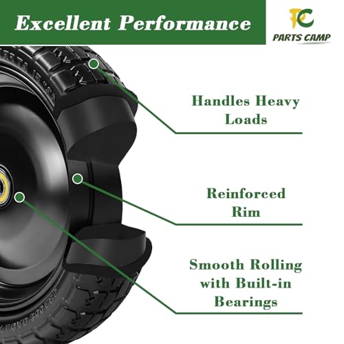 Parts Camp For Gorilla Cart Wheels 13-Inch Replacement Gorilla Cart Tires