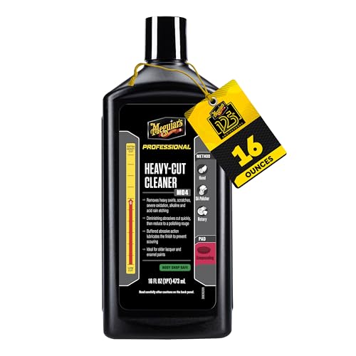 Meguiar's Professional M04 Heavy Cut Cleaner, 16oz - style: Heavy-Cut