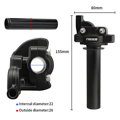 NIBBI 22mm Throttle Motorcycle Throttle Handle