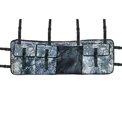 Heavy-Duty UTV ATV Double Gun Rack Roll Cage Organizer Bag - Padded Rifle Case with Extra Storage Compatible with Polaris Ranger, Can-Am, Honda, Yamaha, Kawasaki UTVs (Fits 2 Guns) - color: Camo Phython