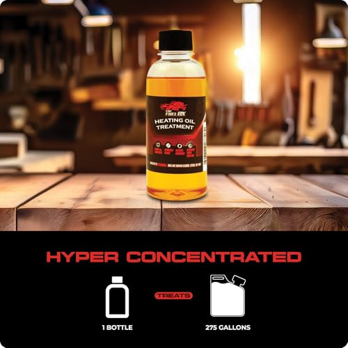 The Fuel Ox FuelOx Heating Oil Treatment Indoor 8oz Bottle Treats 275 Gallons of Heating Oil