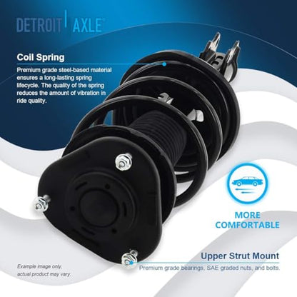 Detroit Axle - Front Suspension Kit for 2003-2008 Toyota Corolla - size: 4QU47740/ Big strut kit
