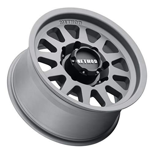 Method Race Wheels 704 Titanium 17x8.5" 8x170", 0mm offset 4.75" Backspace, MR70478587800 - color: Titanium, size: 17x8.5 inches, 8x170, 0/4.75"