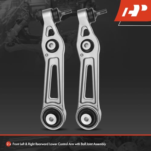 A-Premium Front Rearward Lower Control Arm, with Ball Joint & Bushing
