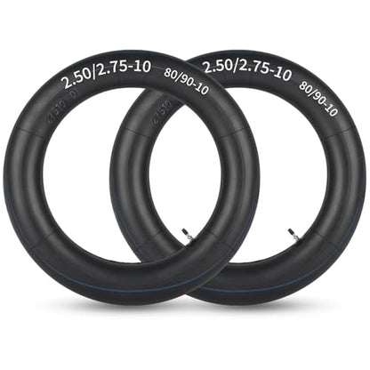 GICOOL 2.50/2.75-10" (80/90-10) Dirt Bike Butyl Inner Tubes, TR4 Valve Stem - size: 2.50/2.75-10