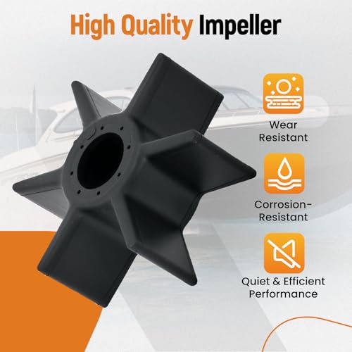 maXpeedingrods 6CE-W0078-01 Water Pump Impeller Repair Kit for Yamaha - size: For 225 250 300 HP 2010 & UP