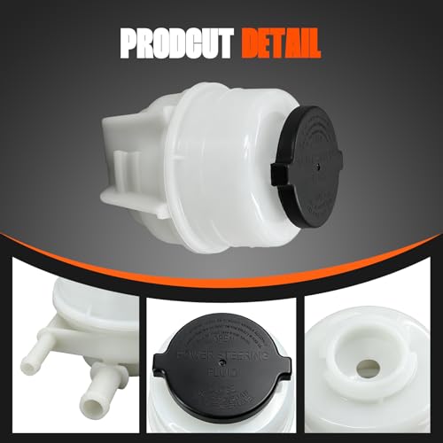 4436006030 4430506030 Power Steering Reservoir Tank with Cap for Toyota Camry 2002-2011 for Toyota Avalon 2005-2012 603-670 - size: 4436006030