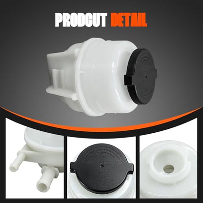 4436006030 4430506030 Power Steering Reservoir Tank with Cap for Toyota Camry 2002-2011 for Toyota Avalon 2005-2012 603-670 - size: 4436006030
