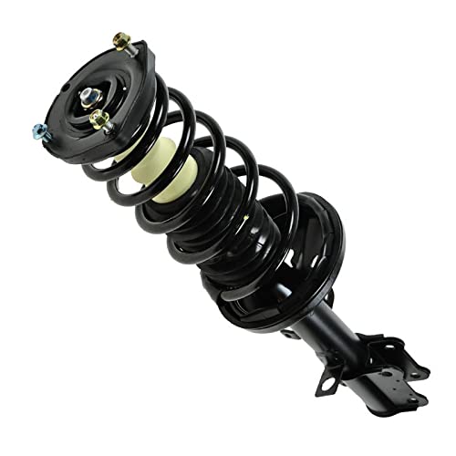TRQ Rear Driver Side Strut and Spring Assembly Gas Charged Coil Spring - style: SCA57425