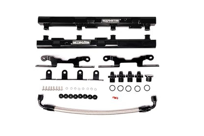 Hi-Flow 5.7L 6.1L 6.4L Billet Fuel Rails for Gen III Hemi Engines 8AN Aluminum