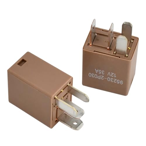 2PCS Relay 95230-2P030 12V 35A 4 Pins Multi-Purpose Power Relay Compatible with Hyundai Kia Vehicles Replace 95230-2P030 952302P030