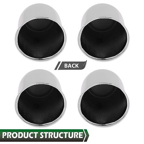 GRAND ORANGE Wheel Center Cap Fit 3 1/4", 3.25" Trailer Rims - color: Fit 3.25" Rims Center Bore (4 PCS)