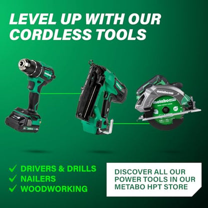 Metabo HPT Pancake Air Compressor, 6-Gallon 165PSI, Portable Air Compressor with 1.0 HP Oil-Free High Efficiency Motor, Lihghtweight, Quick Couplers for Fast Tool Changes, EC711S - style: 6-Gallon Pancake, 165 PSI